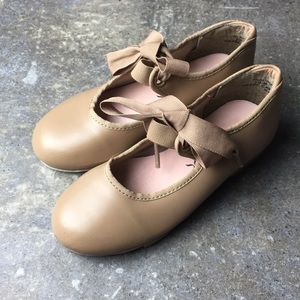 Capezio Tan Tap Shoes